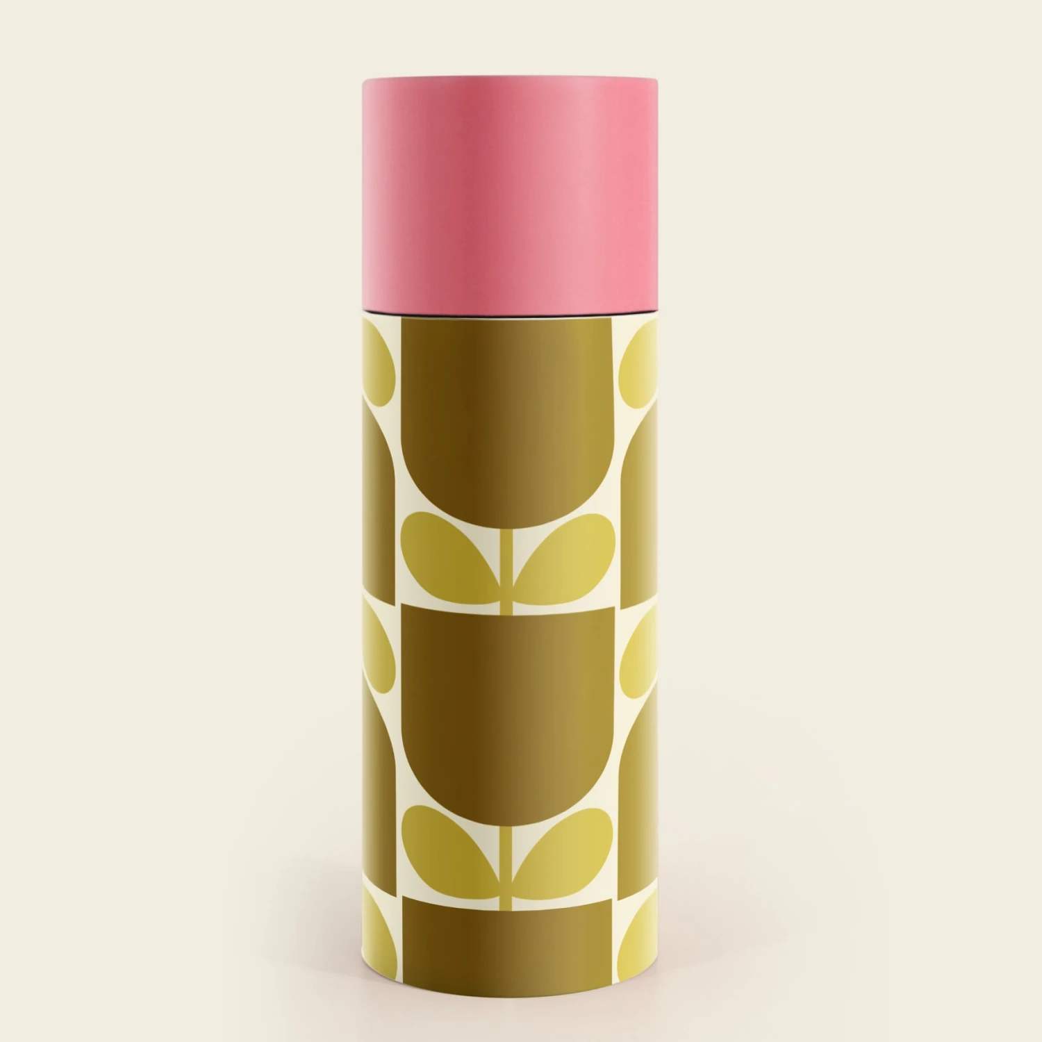 Stainless Steel Water Bottle - Block Flower - Image 3