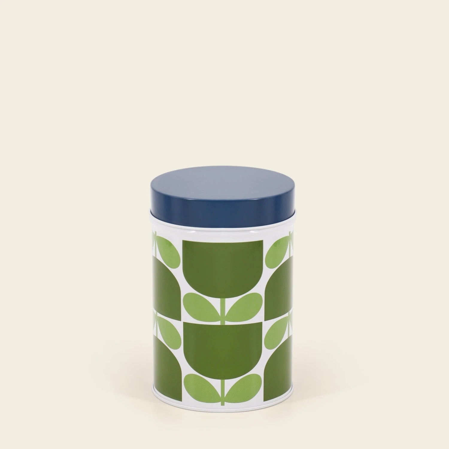 Nesting Canister Tins - Set Of 3 Block Flower - Image 4