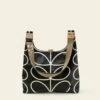 Midi Crossbody - Linear Stem Liquorice
