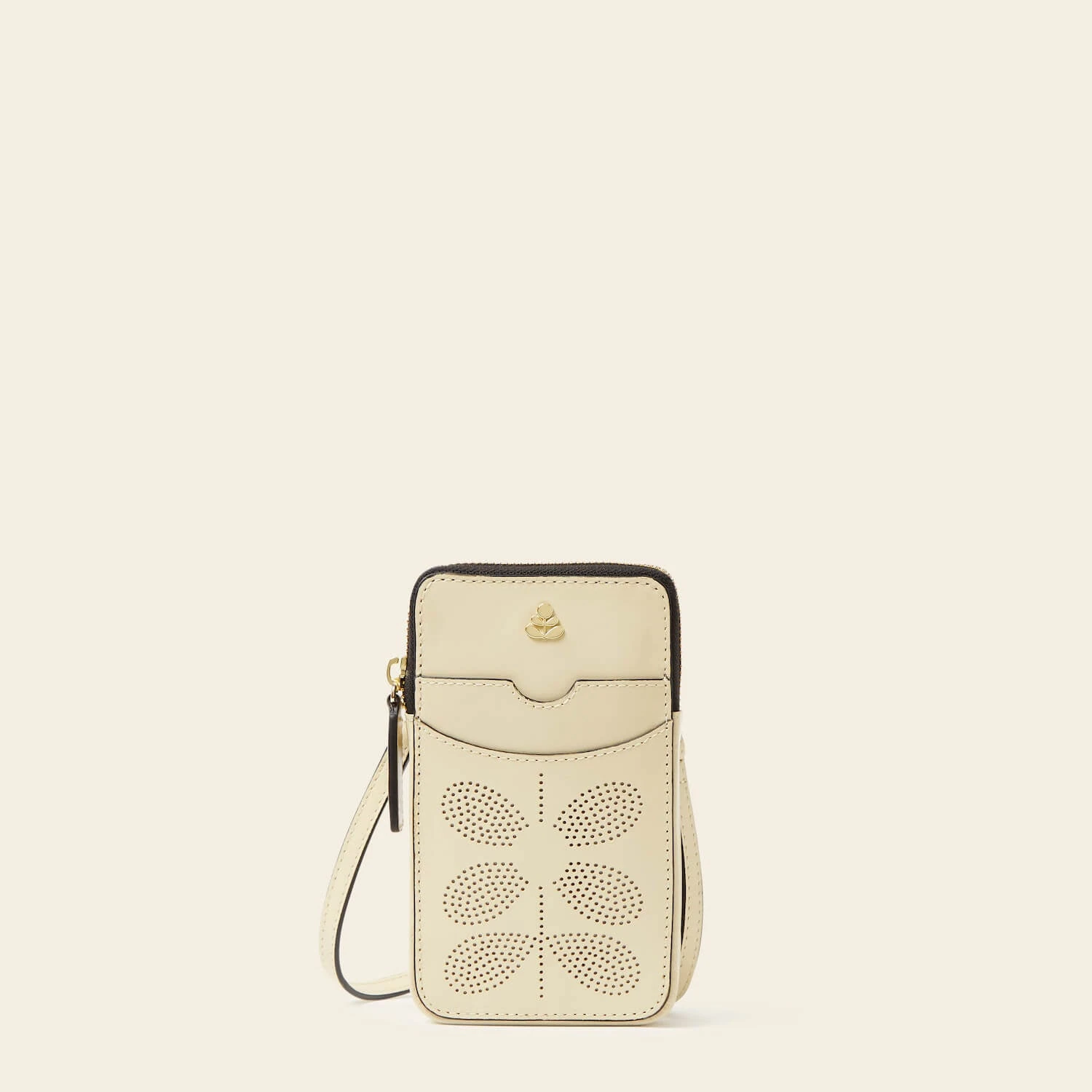 Ariel Phone Case - Cream Punched Flower - Image 2