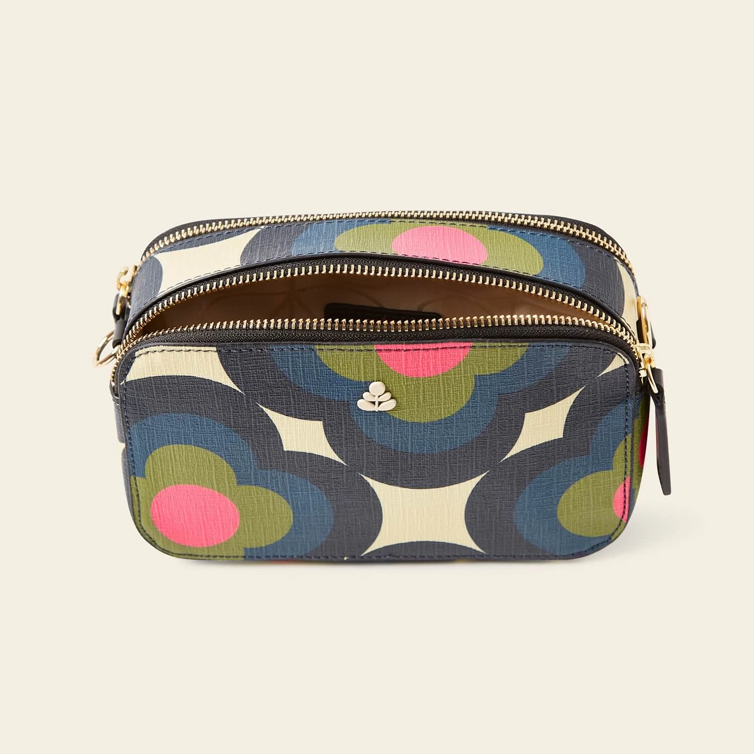 Duo Crossbody - Radial Flower Rockpool - Image 5